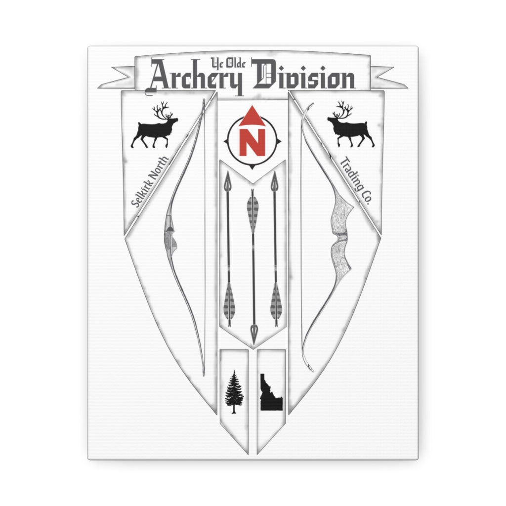 Selkirk North Archery Division - Stretched Canvas