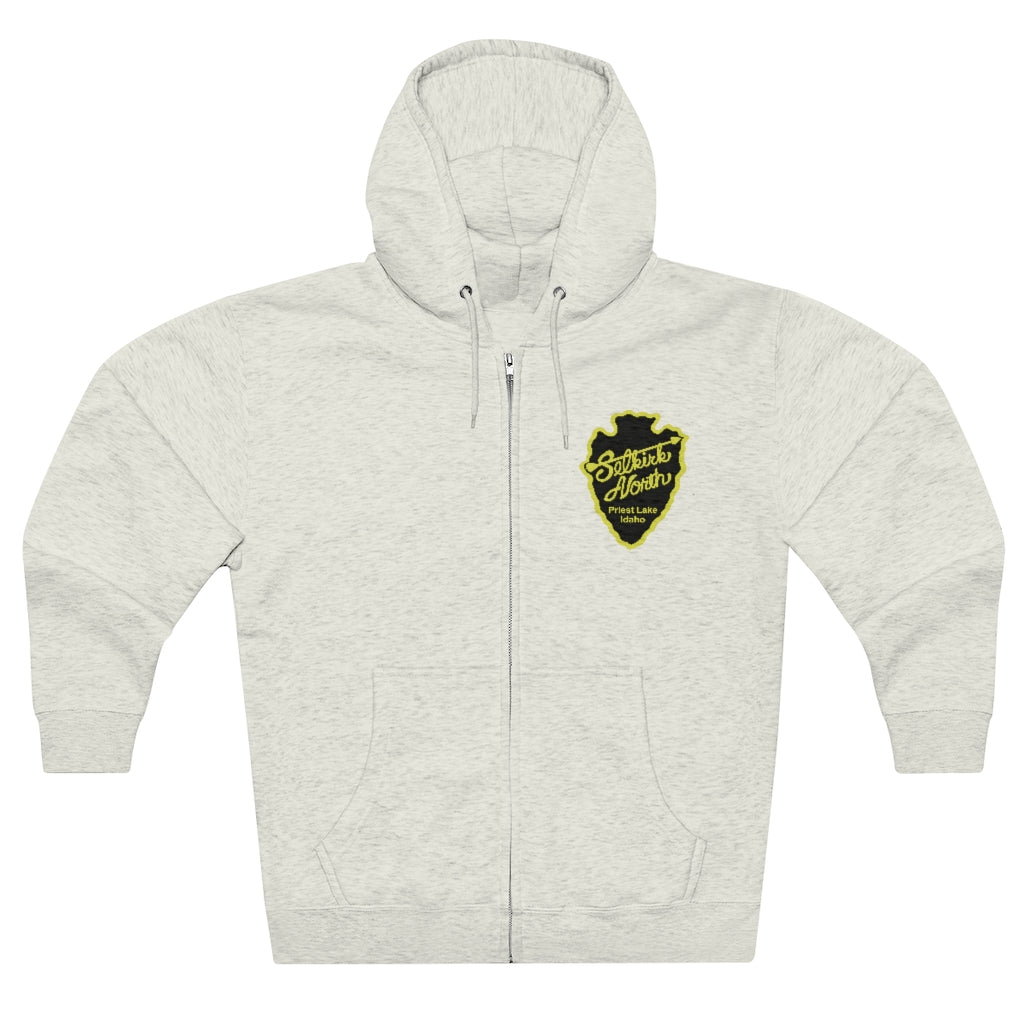 Flint Knappy - Men's Premium Full Zip Hoodie