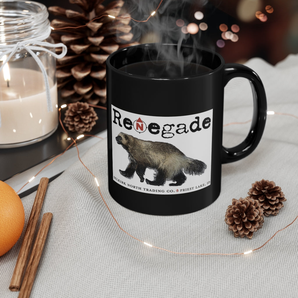 Renegade 11oz Black Mug