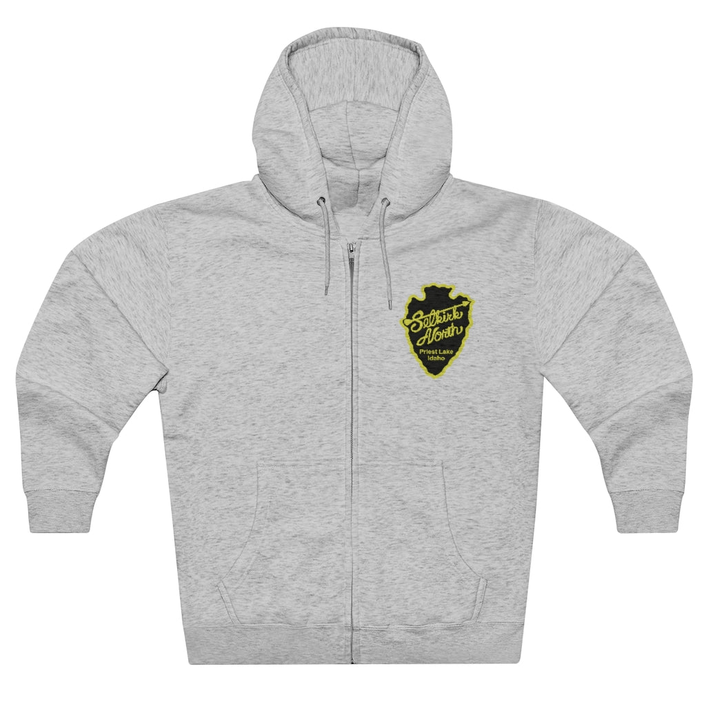 Flint Knappy - Men's Premium Full Zip Hoodie