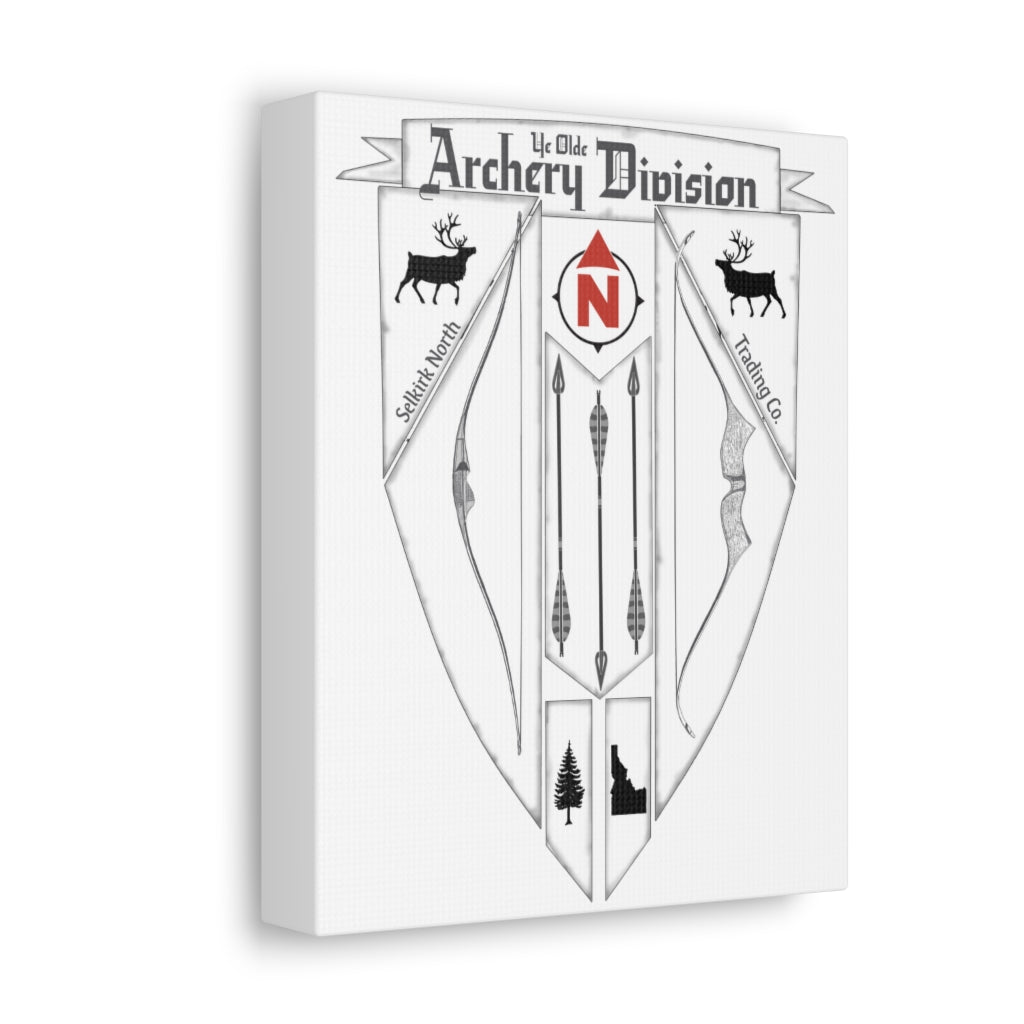 Selkirk North Archery Division - Stretched Canvas