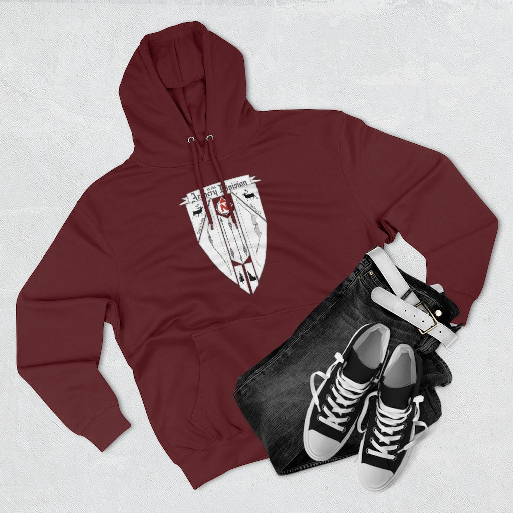 Selkirk North Archery Division - Men's Premium Pullover Hoodie