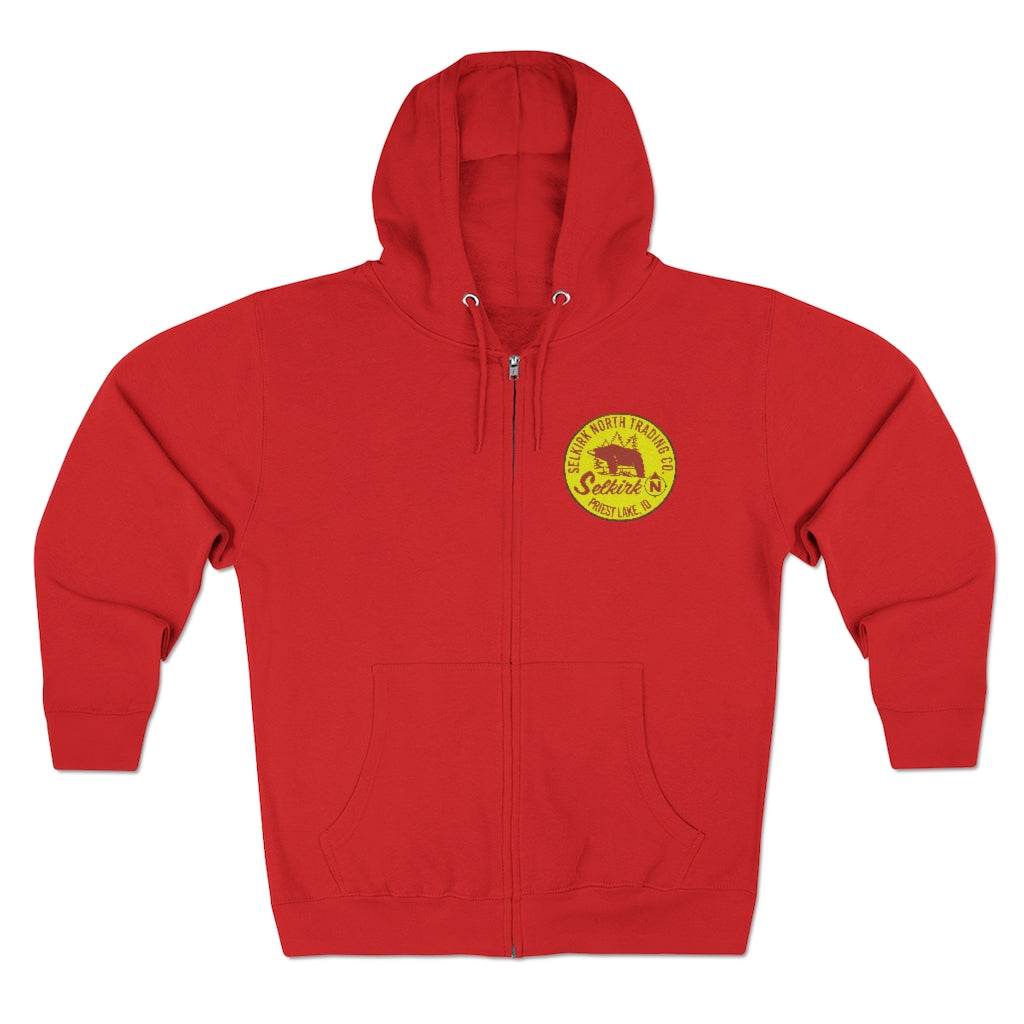 Vintage Trading Co. Patch - Unisex Full Zip Hoodie