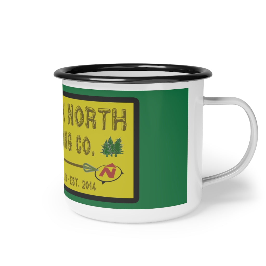 Mountain Life Trading Co Label - Enamel Camp Cup