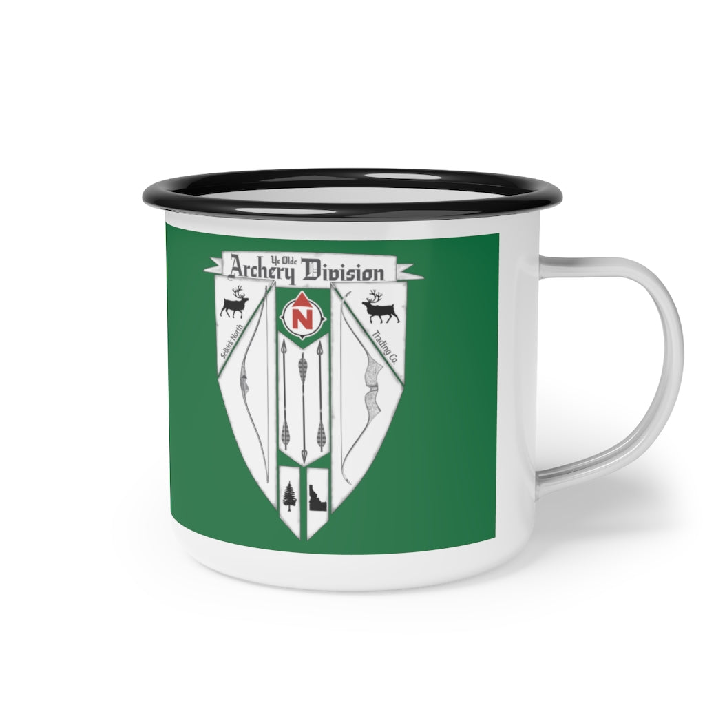 Selkirk North Archery Division - Green Enamel Camp Cup