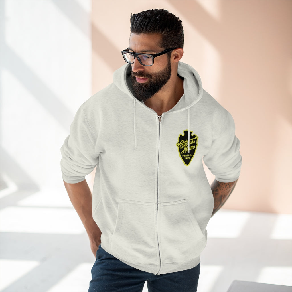 Flint Knappy - Men's Premium Full Zip Hoodie