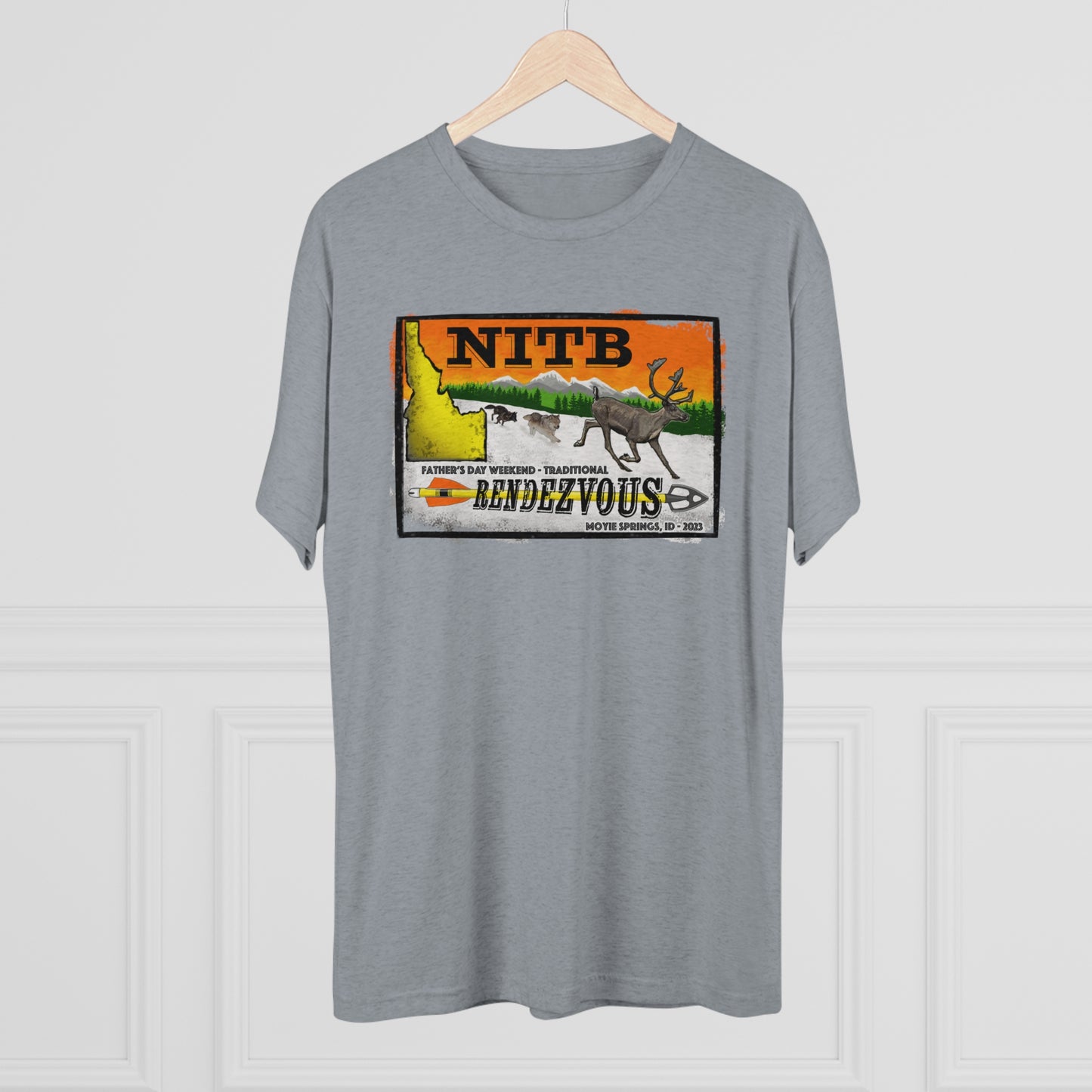 NITB 23' Trad Rendezvous - Unisex Tri-Blend Crew Tee