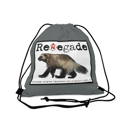 Renegade - Grey, Outdoor Drawstring Bag