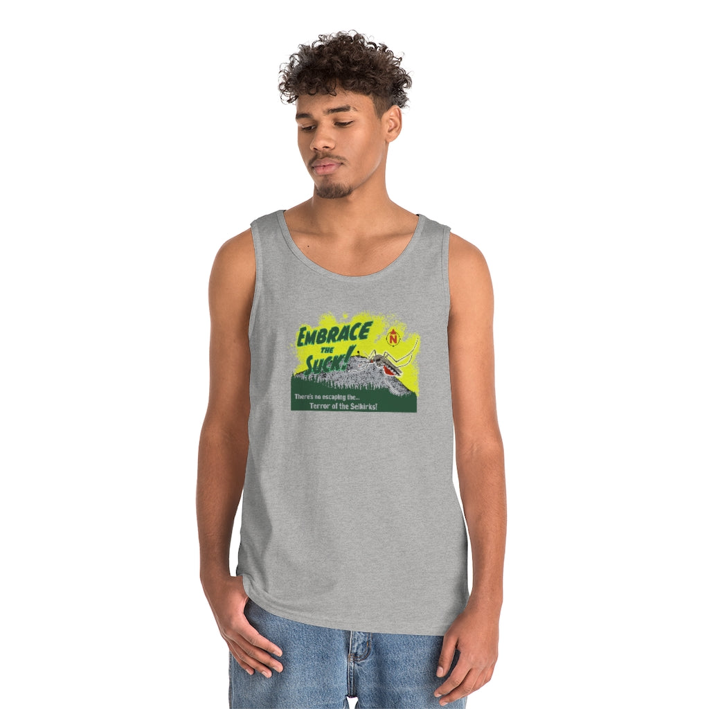 Embrace The Suck - Men's Heavy Cotton Tank Top