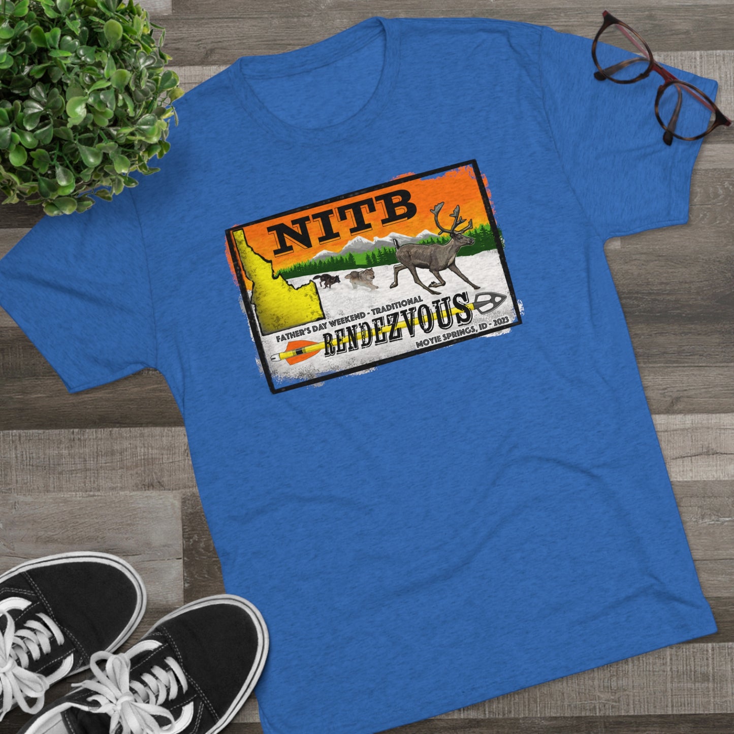 NITB 23' Trad Rendezvous - Unisex Tri-Blend Crew Tee