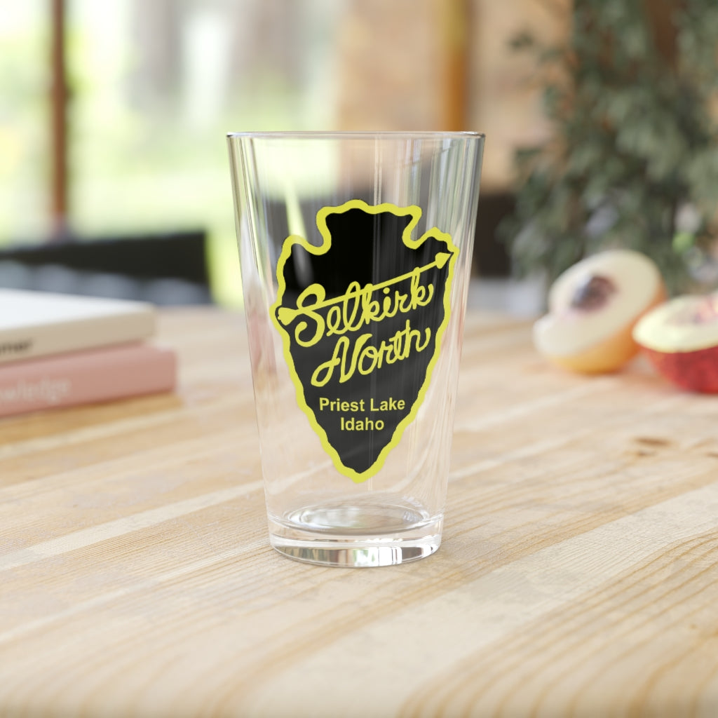 Flint Knappy - Pint Glass, 16oz