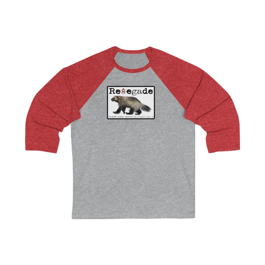 Renegade Men's 3\4 Sleeve Baseball Tee