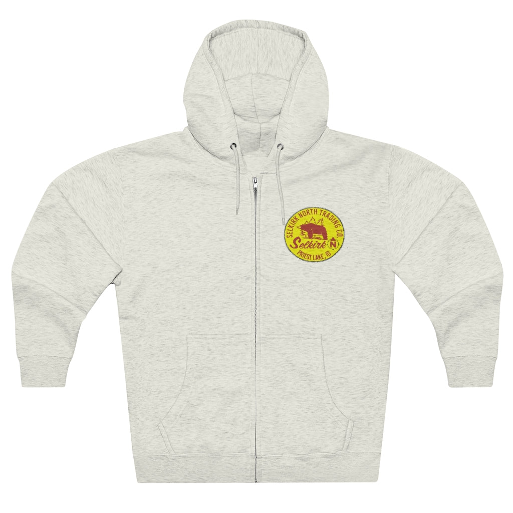 Vintage Trading Co. Patch - Unisex Full Zip Hoodie