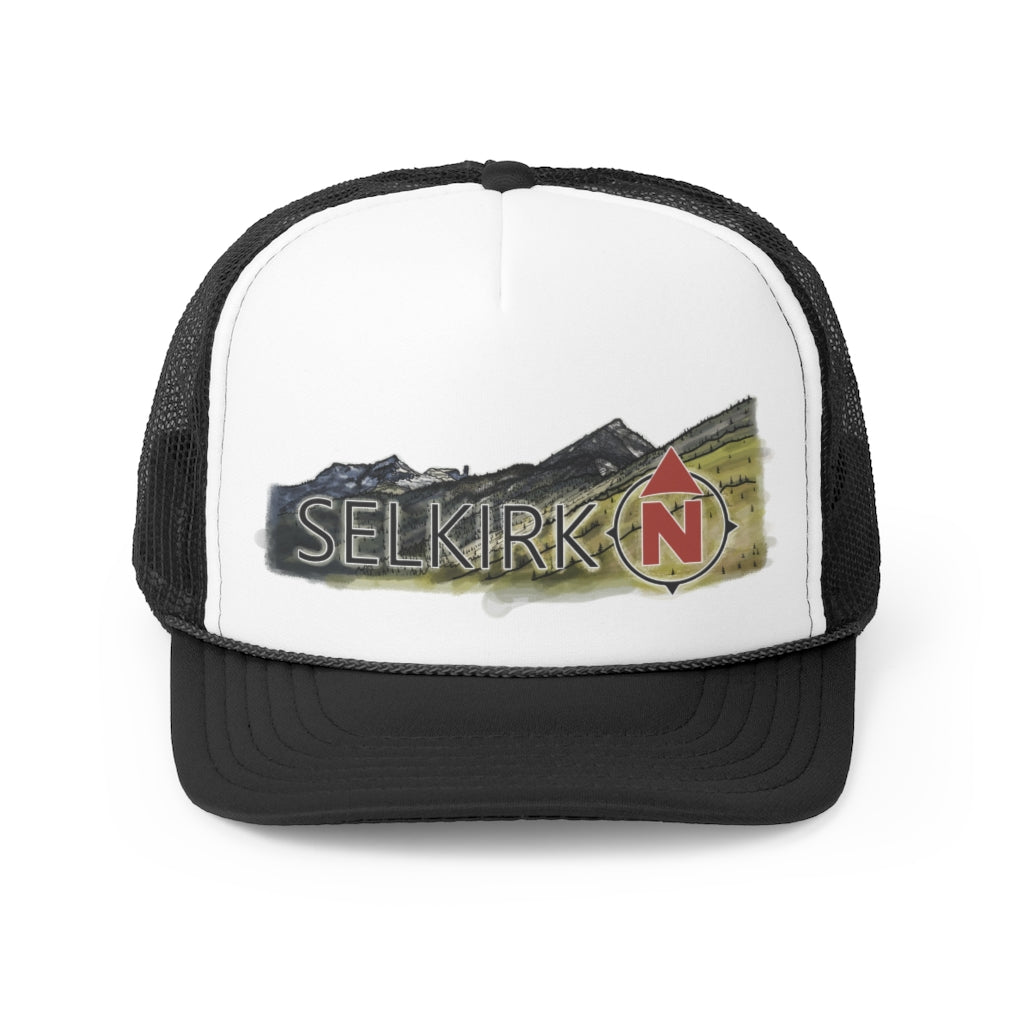 Selkirk Crest Watercolor - Trucker Cap