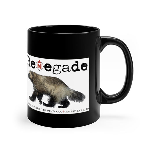 Renegade 11oz Black Mug