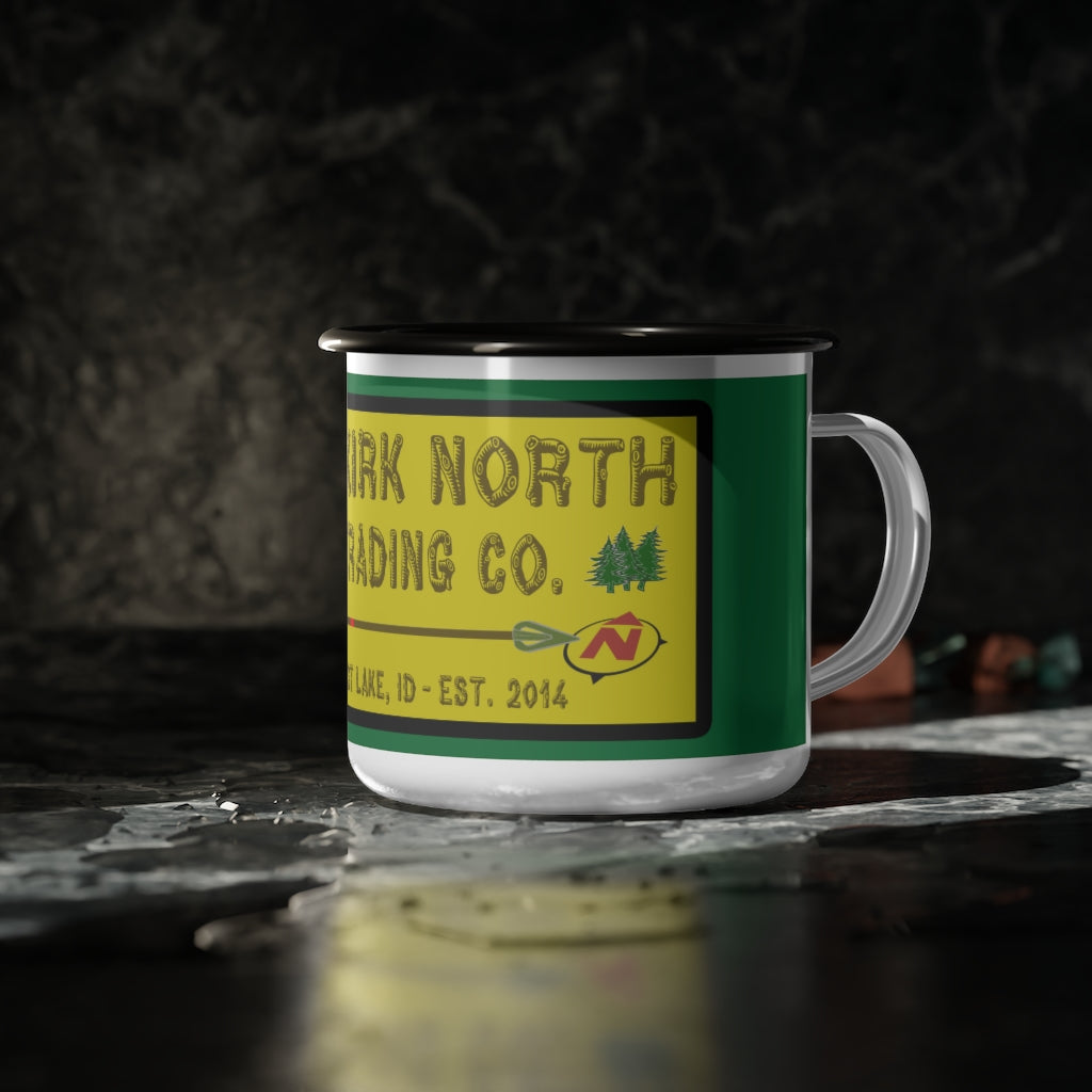 Mountain Life Trading Co Label - Enamel Camp Cup