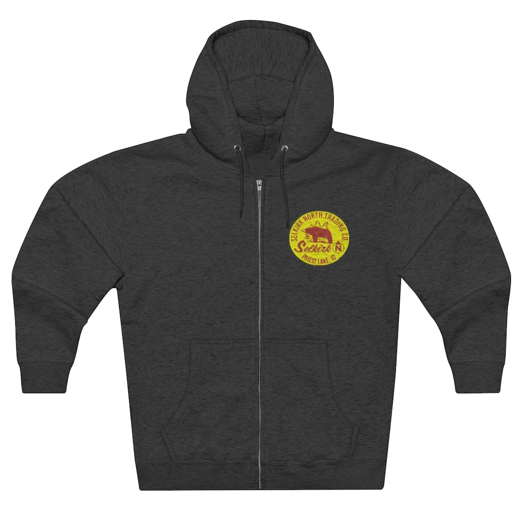 Vintage Trading Co. Patch - Unisex Full Zip Hoodie