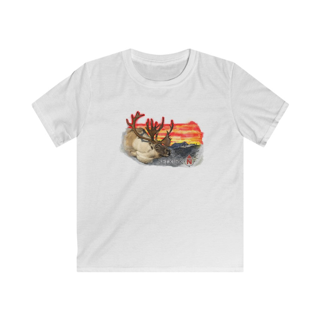 Selkirk Native - Kids Woodland Caribou Softstyle Tee