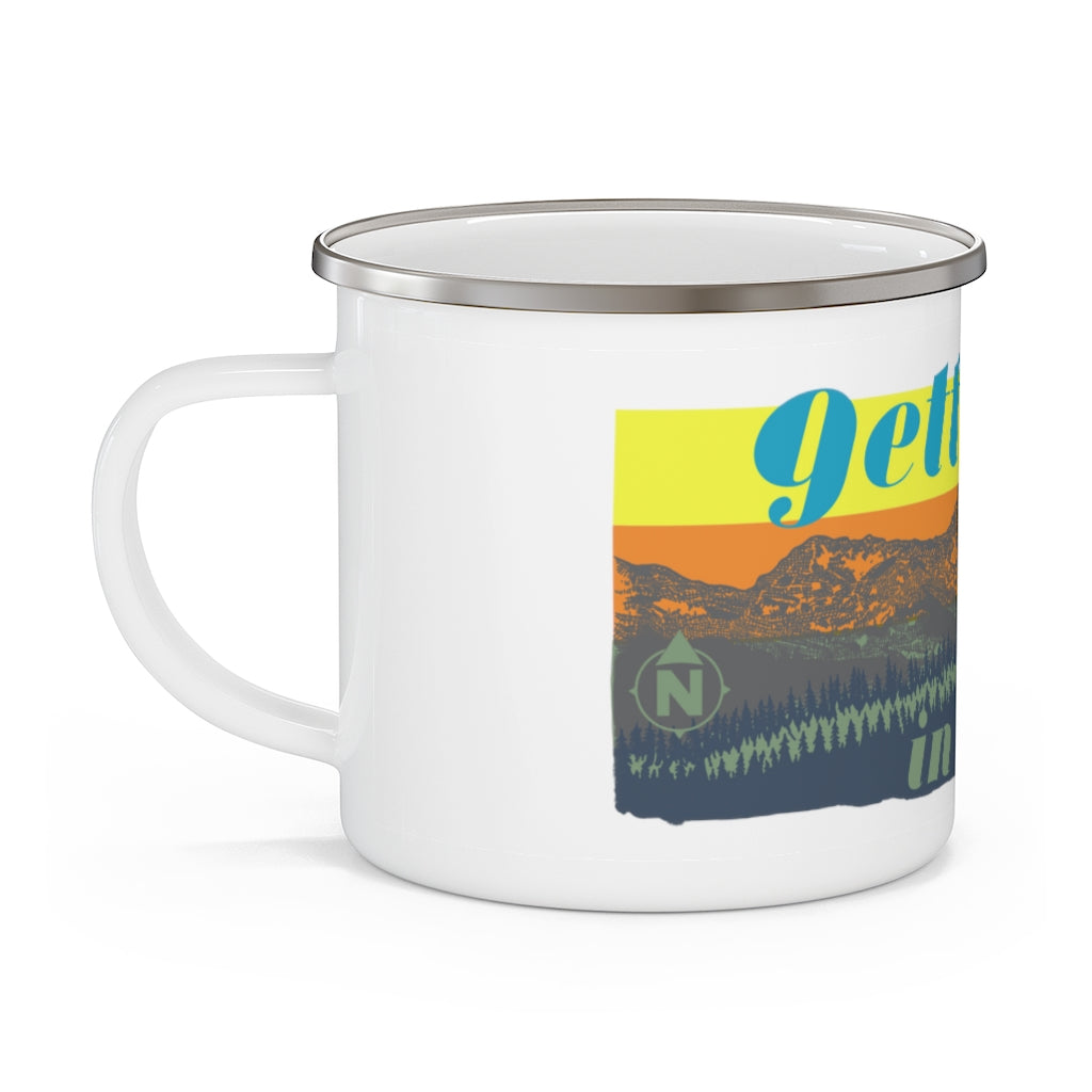 Selkirk High - Enamel Camping Mug