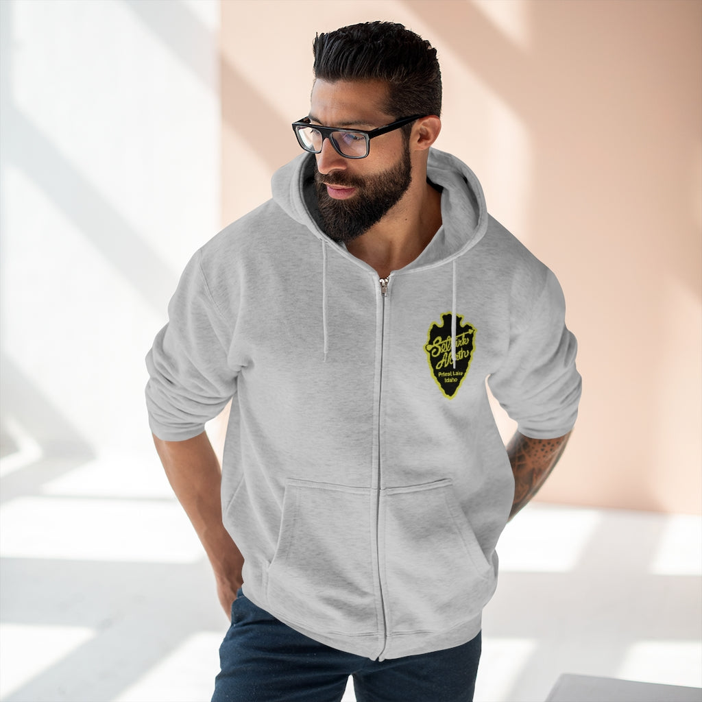 Flint Knappy - Men's Premium Full Zip Hoodie