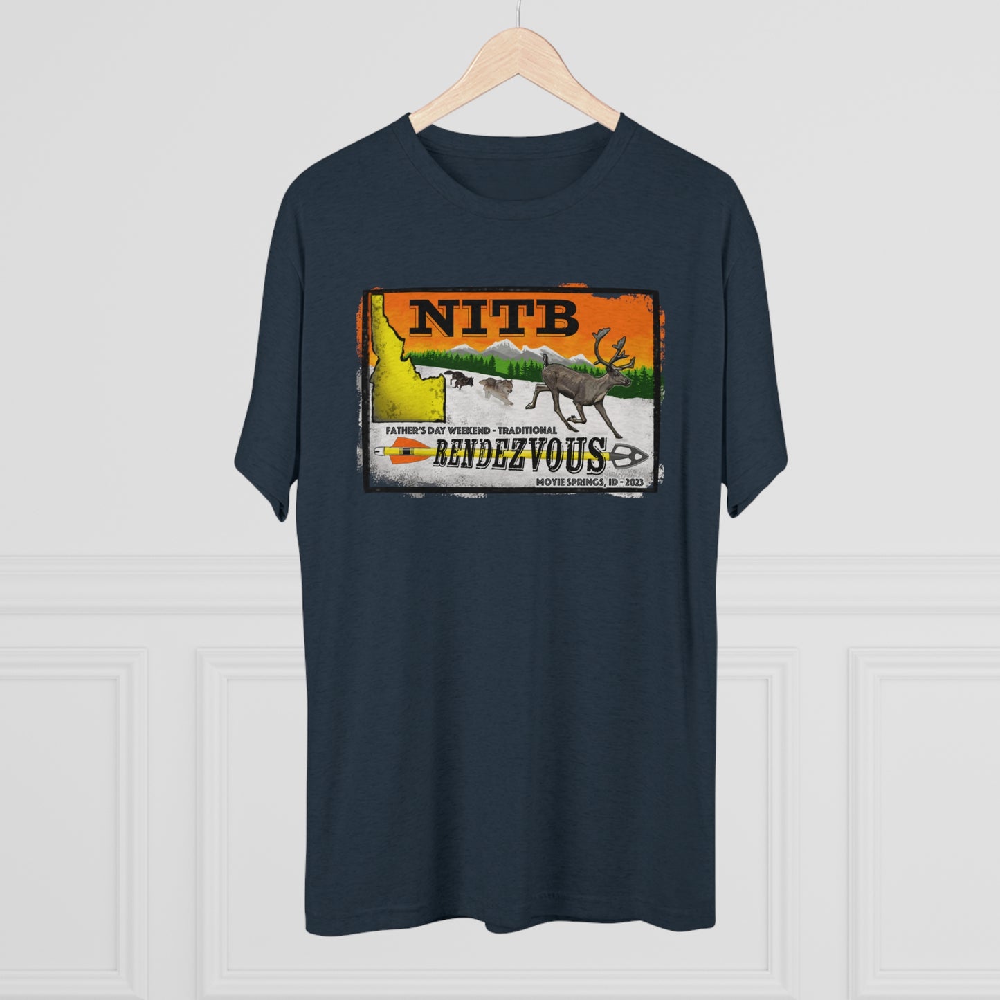 NITB 23' Trad Rendezvous - Unisex Tri-Blend Crew Tee