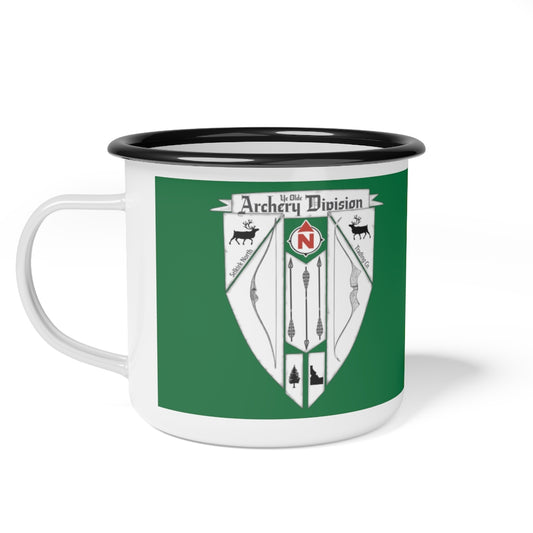 Selkirk North Archery Division - Green Enamel Camp Cup