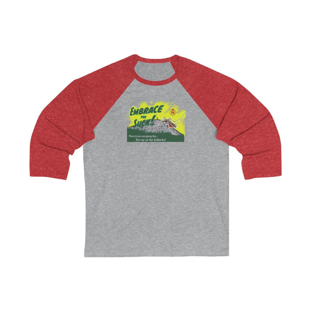 Embrace The Suck - Men's 3\4 Sleeve Baseball Tee