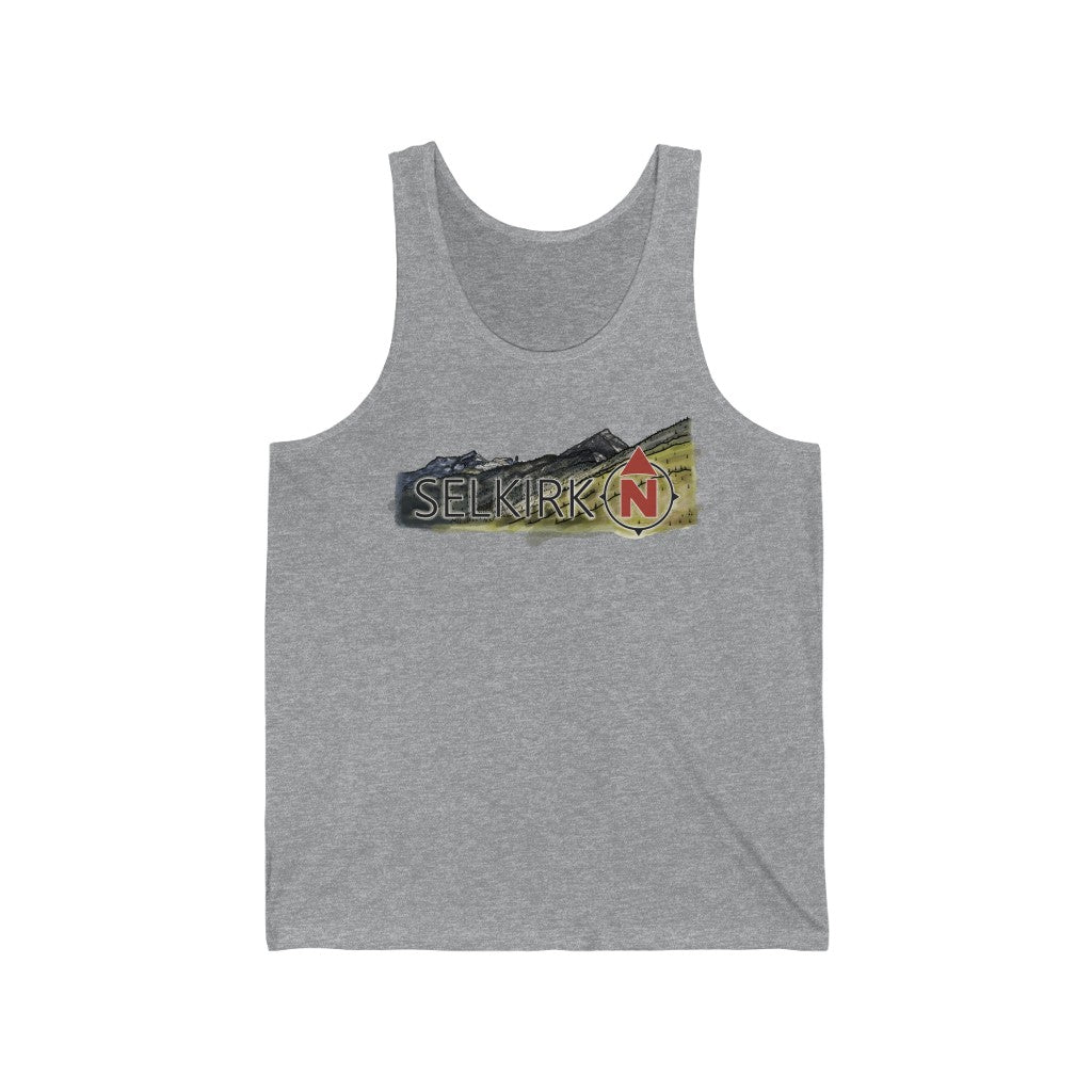 Selkirk Crest Watercolor - Men's Jersey Tank