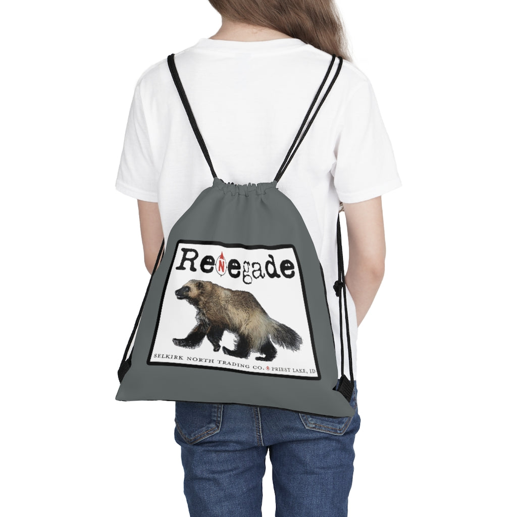 Renegade - Grey, Outdoor Drawstring Bag