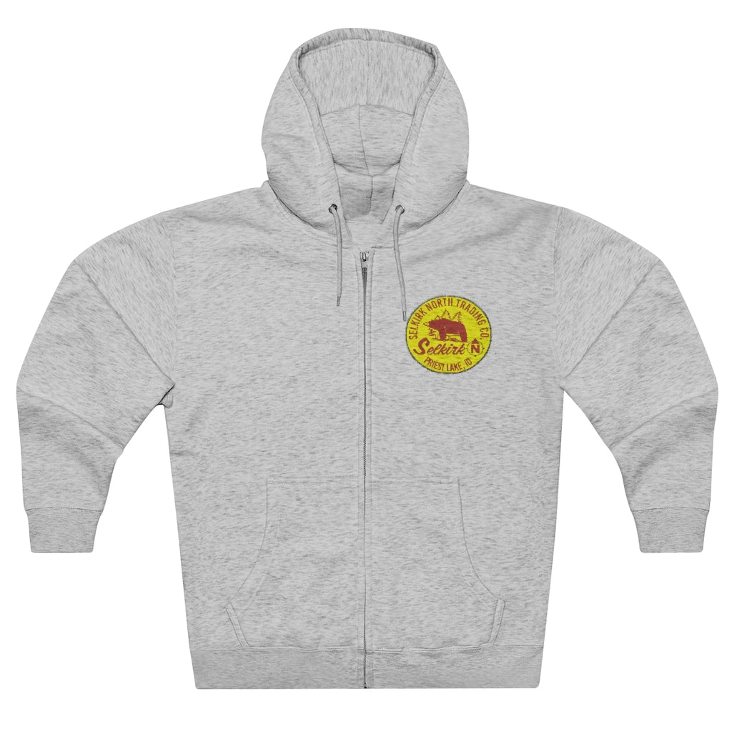 Vintage Trading Co. Patch - Unisex Full Zip Hoodie