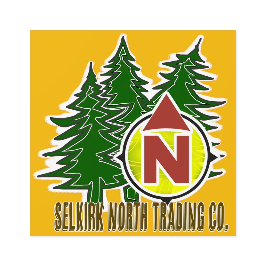 Three Spruce Trading Co - Square Stickers, Indoor\Outdoor