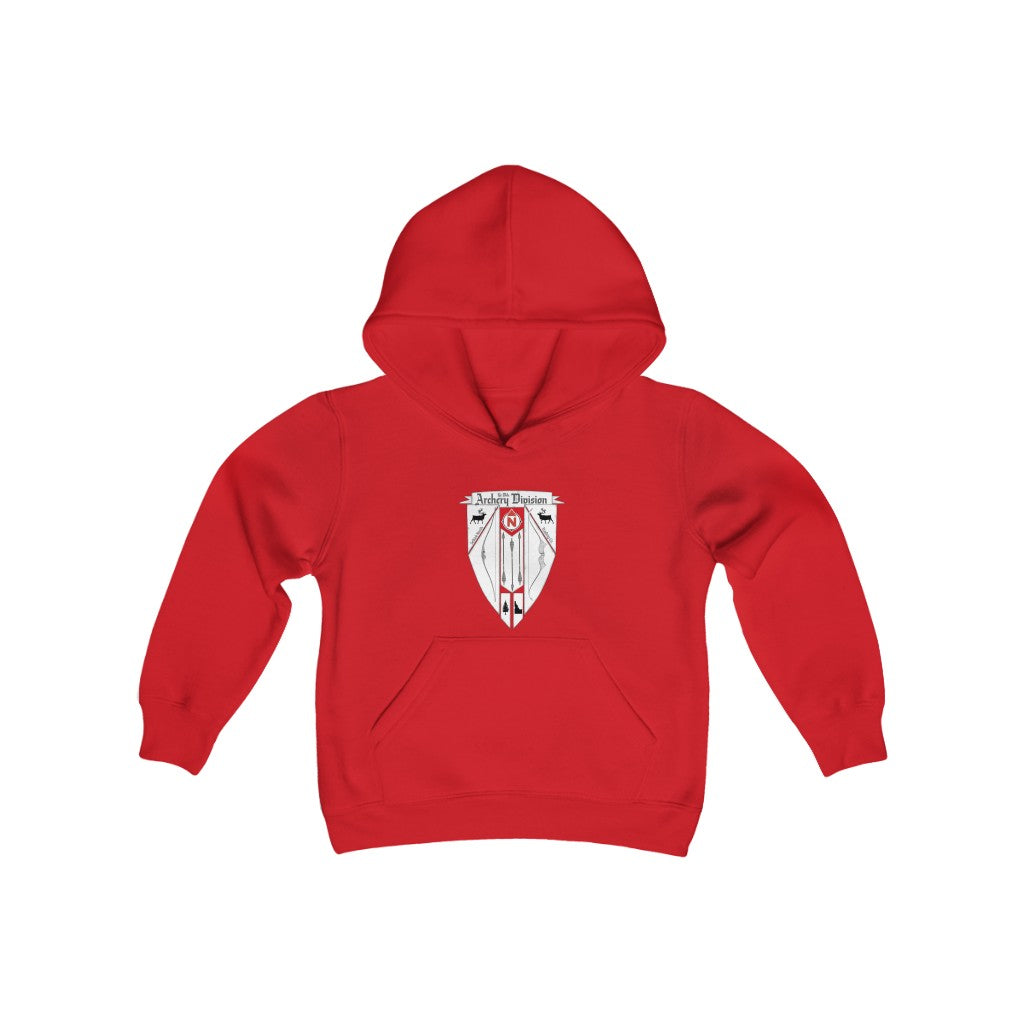 Selkirk North Archery Division - Youth Heavy Blend Hooded Sweatshirt