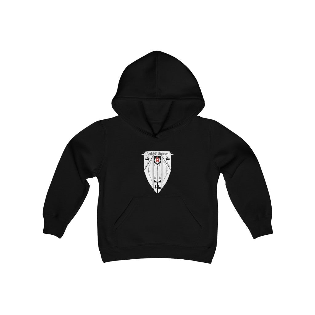 Selkirk North Archery Division - Youth Heavy Blend Hooded Sweatshirt