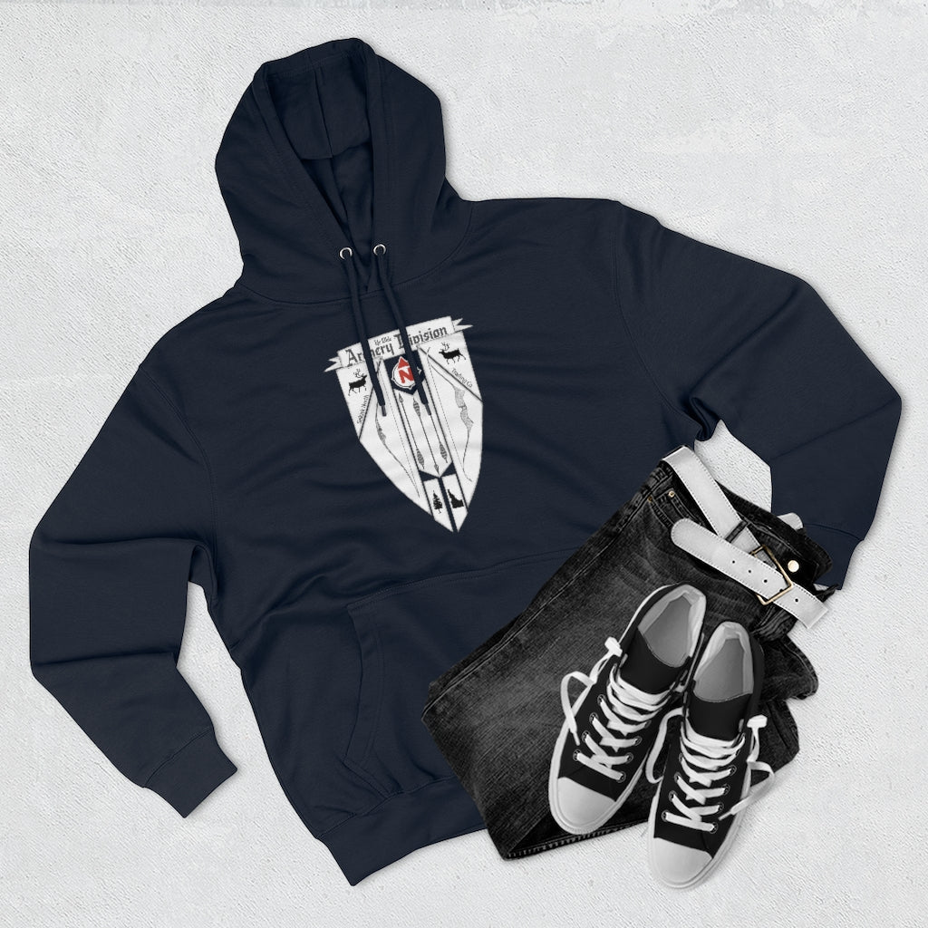 Selkirk North Archery Division - Men's Premium Pullover Hoodie