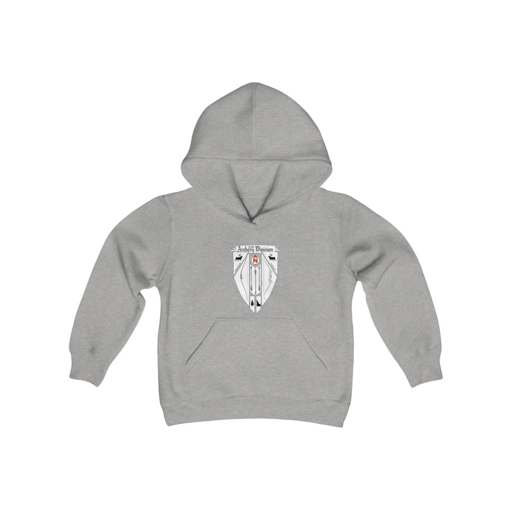 Selkirk North Archery Division - Youth Heavy Blend Hooded Sweatshirt