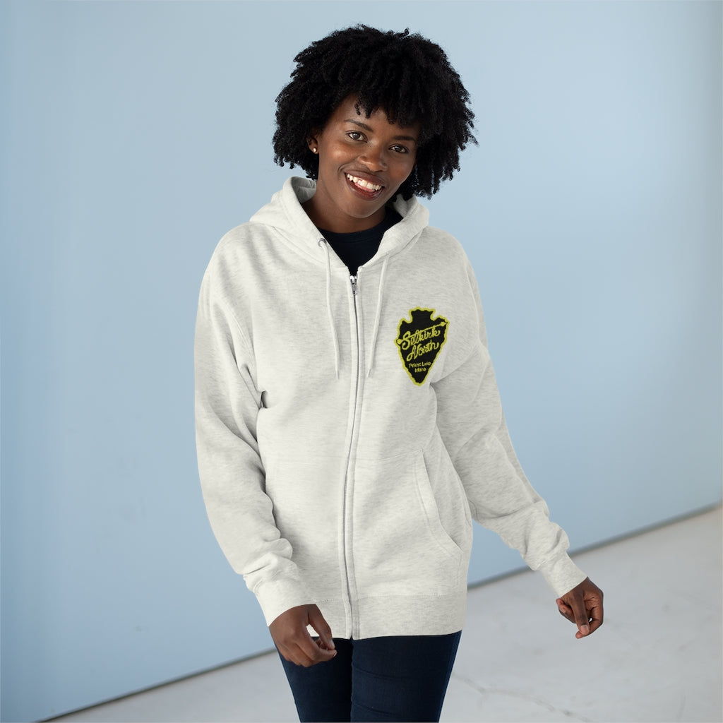 Flint Knappy - Men's Premium Full Zip Hoodie