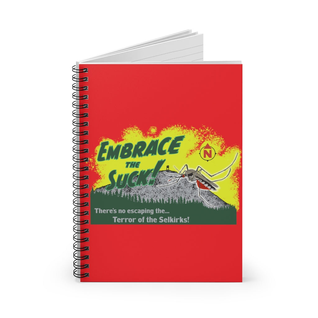 Embrace The Suck - Spiral Notebook - Ruled Line