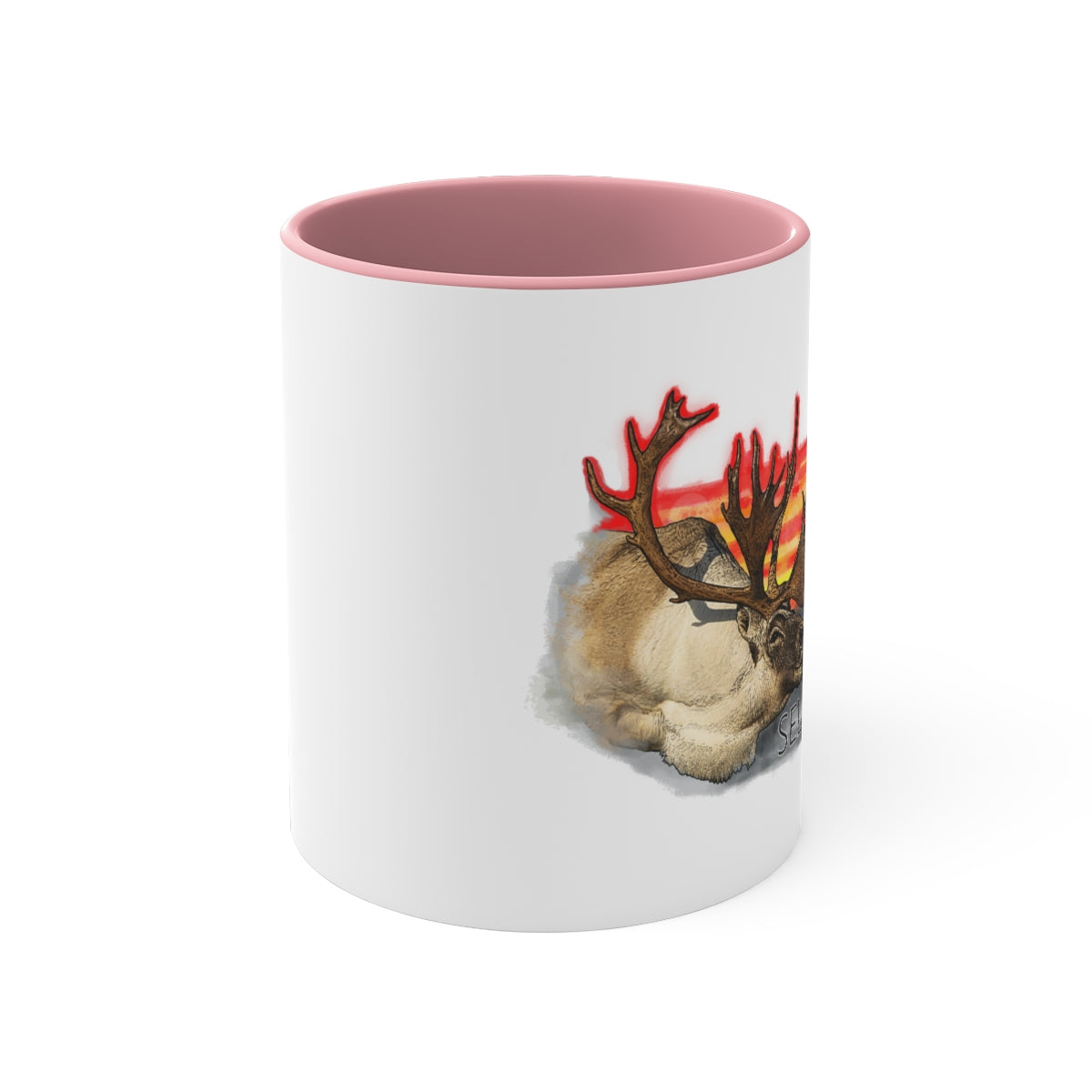 Selkirk Native - Woodland Caribou 11oz Accent Mug