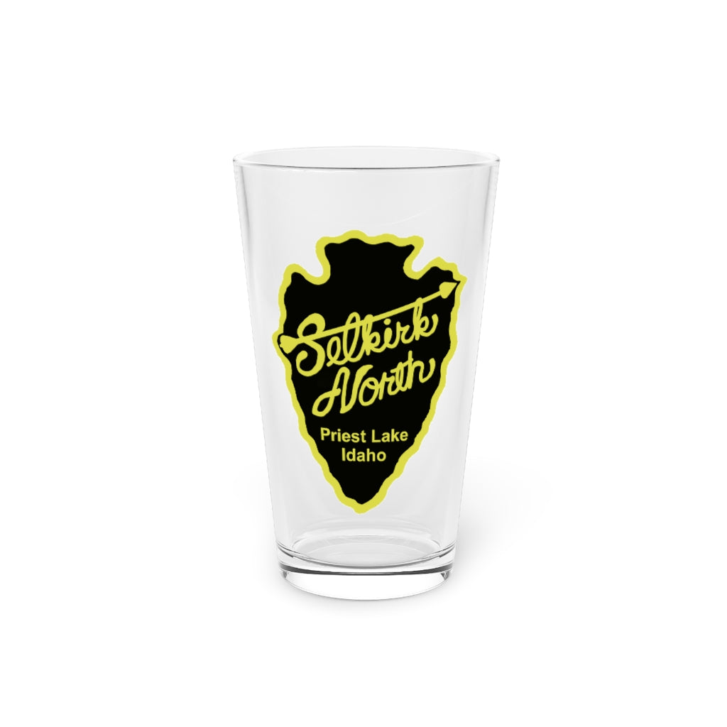 Flint Knappy - Pint Glass, 16oz