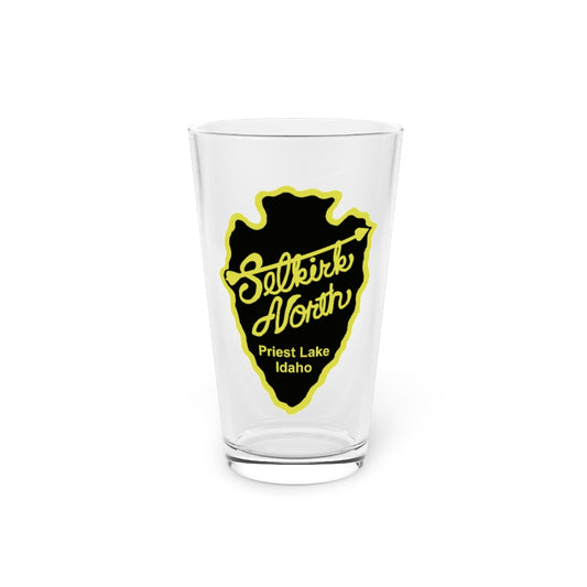 Flint Knappy - Pint Glass, 16oz