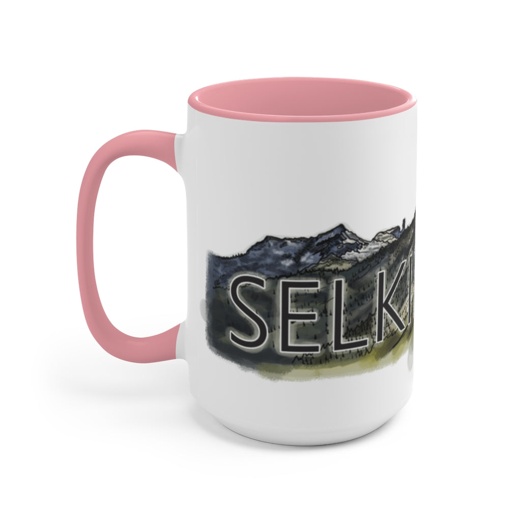 Selkirk Crest Watercolor - 15 Oz. Accent Mug