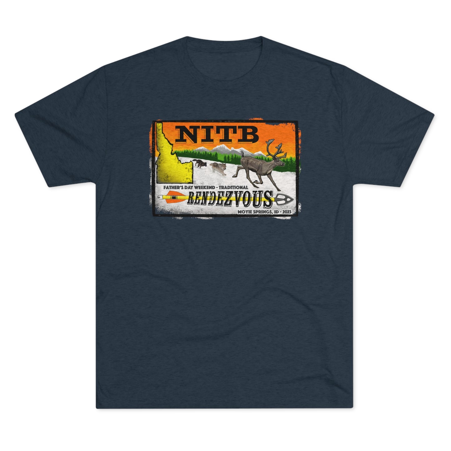 NITB 23' Trad Rendezvous - Unisex Tri-Blend Crew Tee