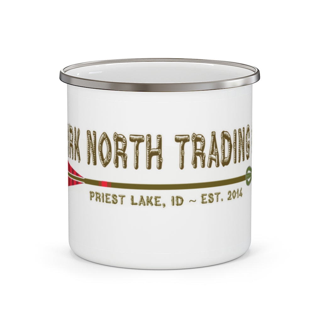 Points North Enamel Camping Mug