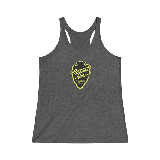 Flint Knappy - Women's Tri-Blend Racerback Tank